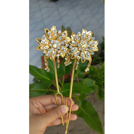 Mentul/Kembang goyang ciki /mentul siger sunda/mentul siger ciki/mentul manten/mentul pengantin/sige