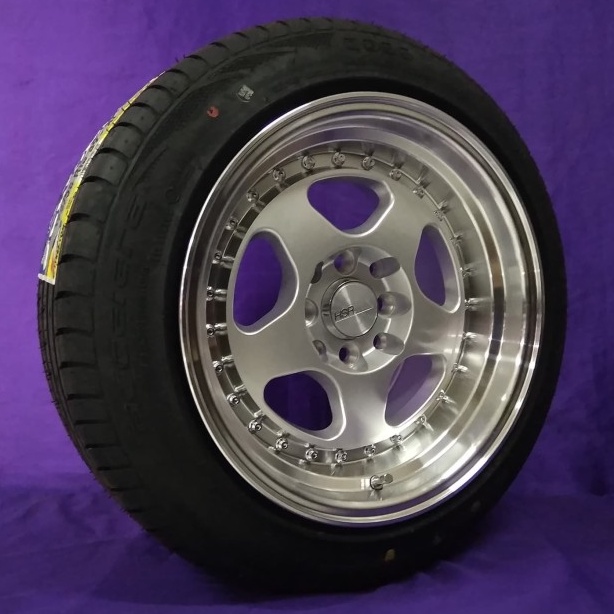 PAKET Velg Mobil Murah R15 Ring 15 BURN - Untuk  AGYA AYLA CALYA SIGRA AVANZA XENIA CARRY PICKUP - B