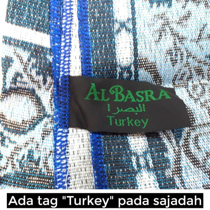 sajadah tas plus sarung standard dewasa/bahan berkualitas dan bisa bayar ditempat/COD