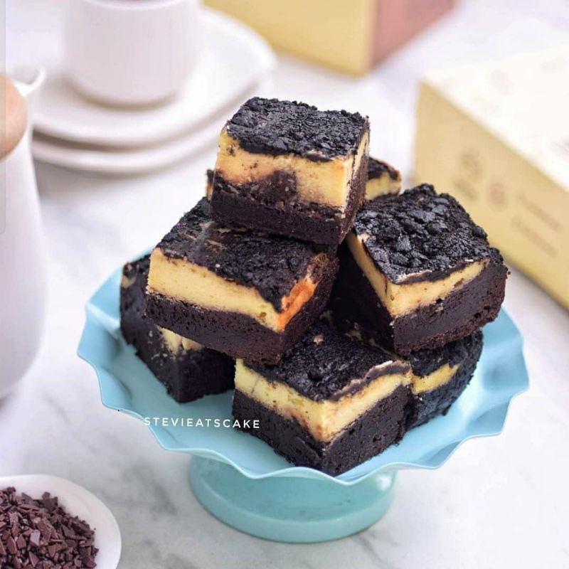 Marble Creamcheese Fudgy Brownie