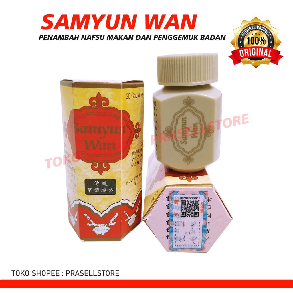 SamyunWan original barcode Memperbaiki Metabolisme Tubuh | 100% Original