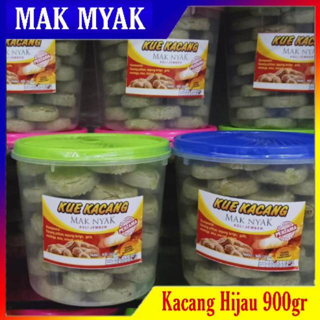 

Kue Kacang Hijau 900gr MAK NYAK