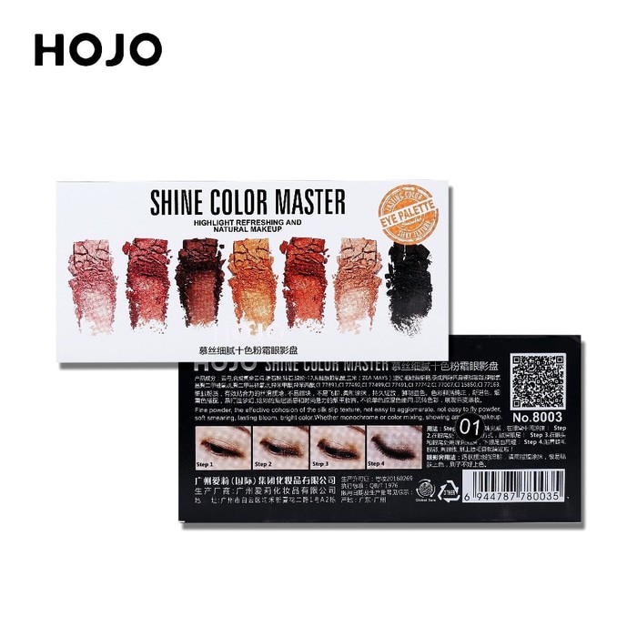 Hojo shine color master 10 In 1 Eyeshadow Palette eye palette