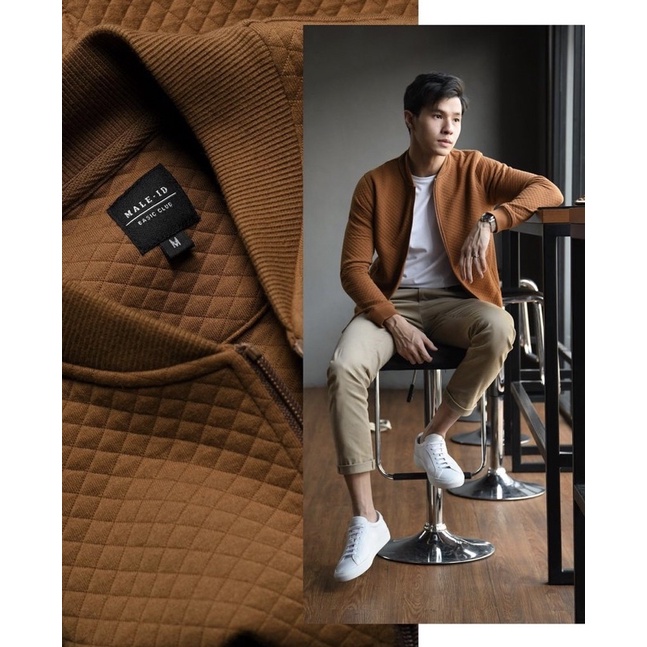 COMFY JACKET BY HEYMALE ID LIGHT BROWN