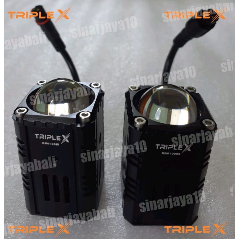 Lampu led Triple x triple x TRIPLE X  x1 x3 x 1 lampu led kabut tembak foglamp laser terang