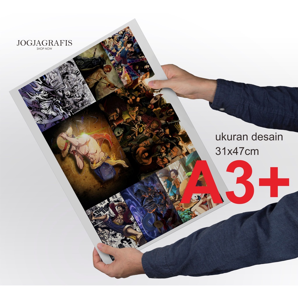 

POSTER ONE PIECE STIKER A3+