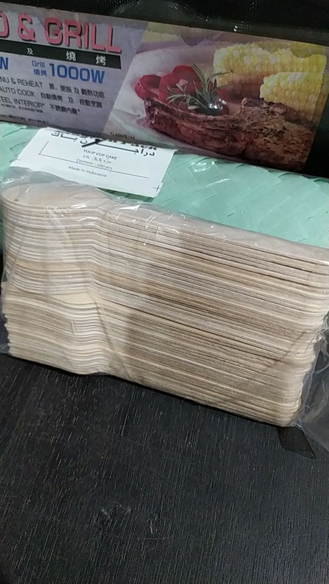 @25 Pcs Sendok Kayu Wooden Spoon