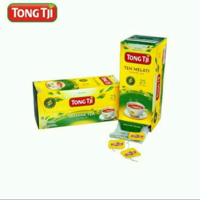 

TEH CELUP TONGJI TEH TONG TJI JASMINE TEA TEH MELATI 25PCS