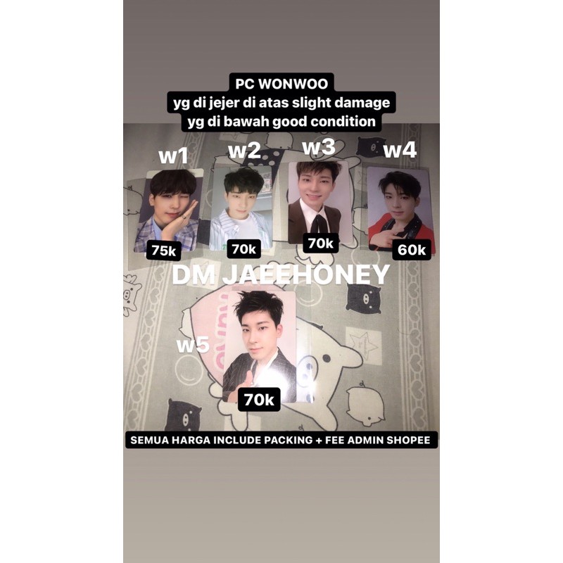 PC ALBUM WONWOO SEVENTEEN