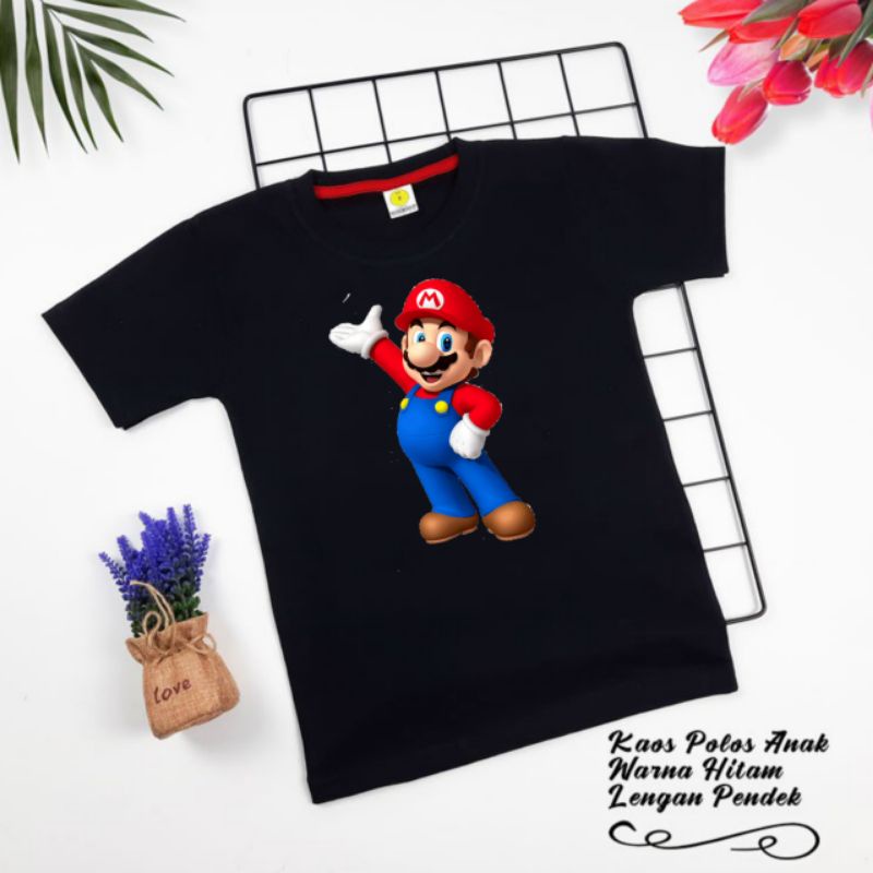 N2-KAOS ANAK MARIOBROSS KEREN SUPER PREMIUM