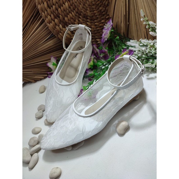 flatshoes molisa tali putih