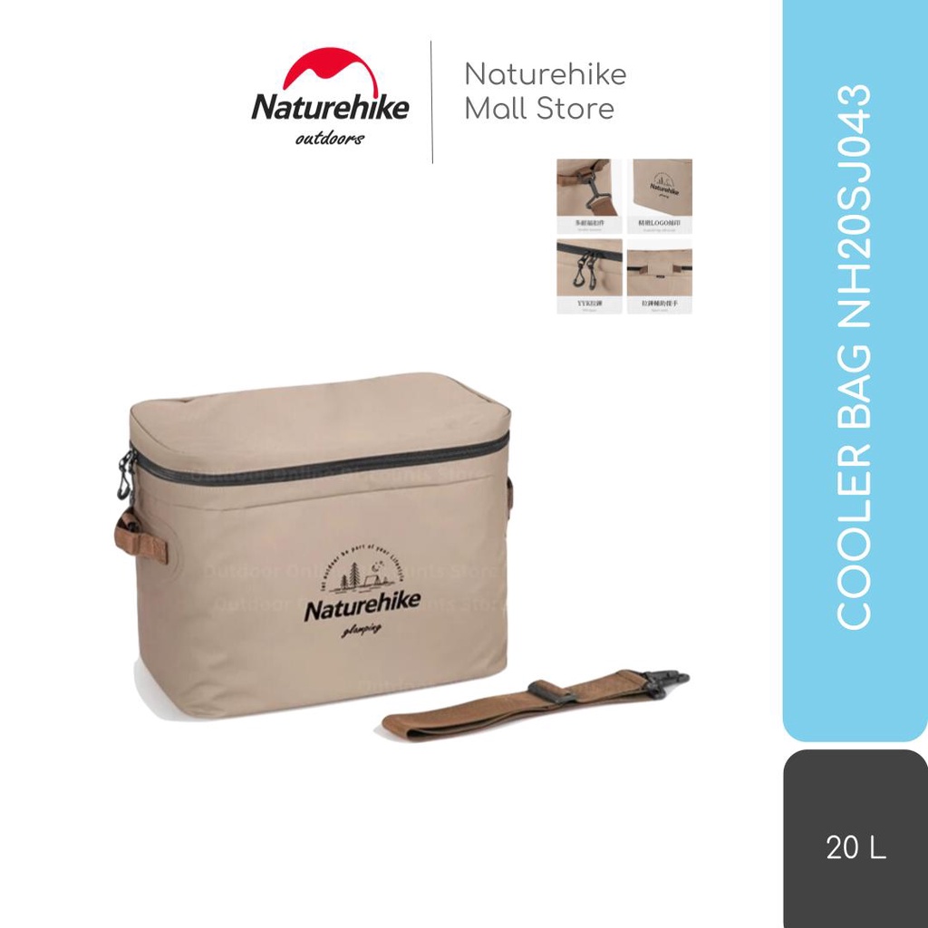 COOLER BAG NATUREHIKE NH20SJ043 TAS / BOX PENDINGIN MAKANAN MINUMAN