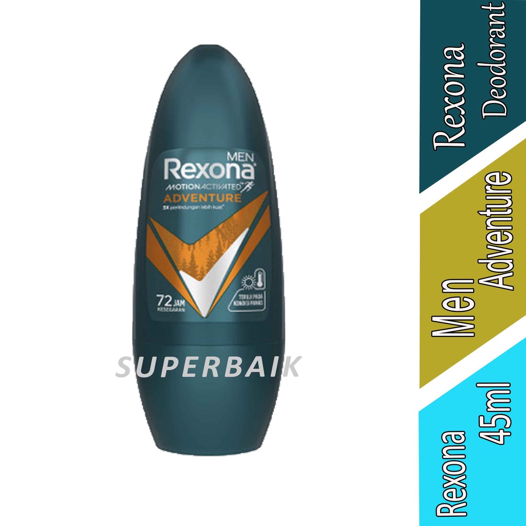 Rexona - Rexona Men - Deodorant Roll - Adventure - 45ml