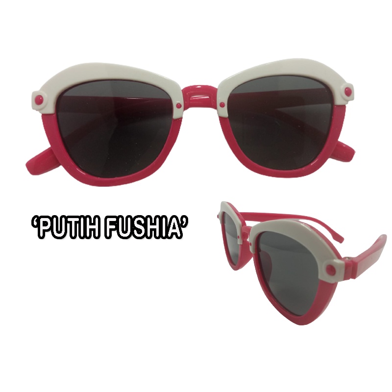 Kaca mata Hitam Anak Laki laki / Perempuan Kacamata Fashion Anak Sunglasses Kacamata Anak anak Lucu