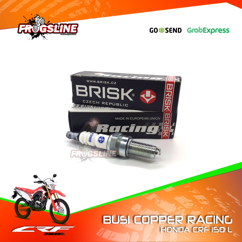 Brisk Copper Racing Honda CRF 150L - Busi Motor Honda CRF 150 L
