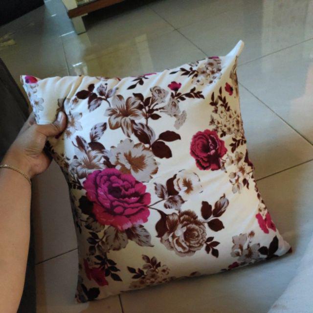 Terlaris!!! Grosir Sofa Set / Set Tamu / Sarung Bantal Sofa 40x40 Taplak Meja Motif Dan Bunga