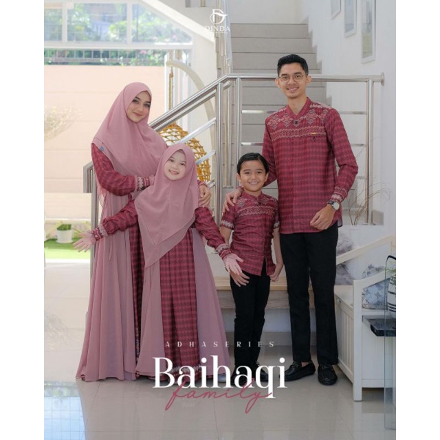 PO SARIMBIT DINDA BAIHAQI FAMILY Special Edition ADHA SERIES Original Custom printing by dinda dress