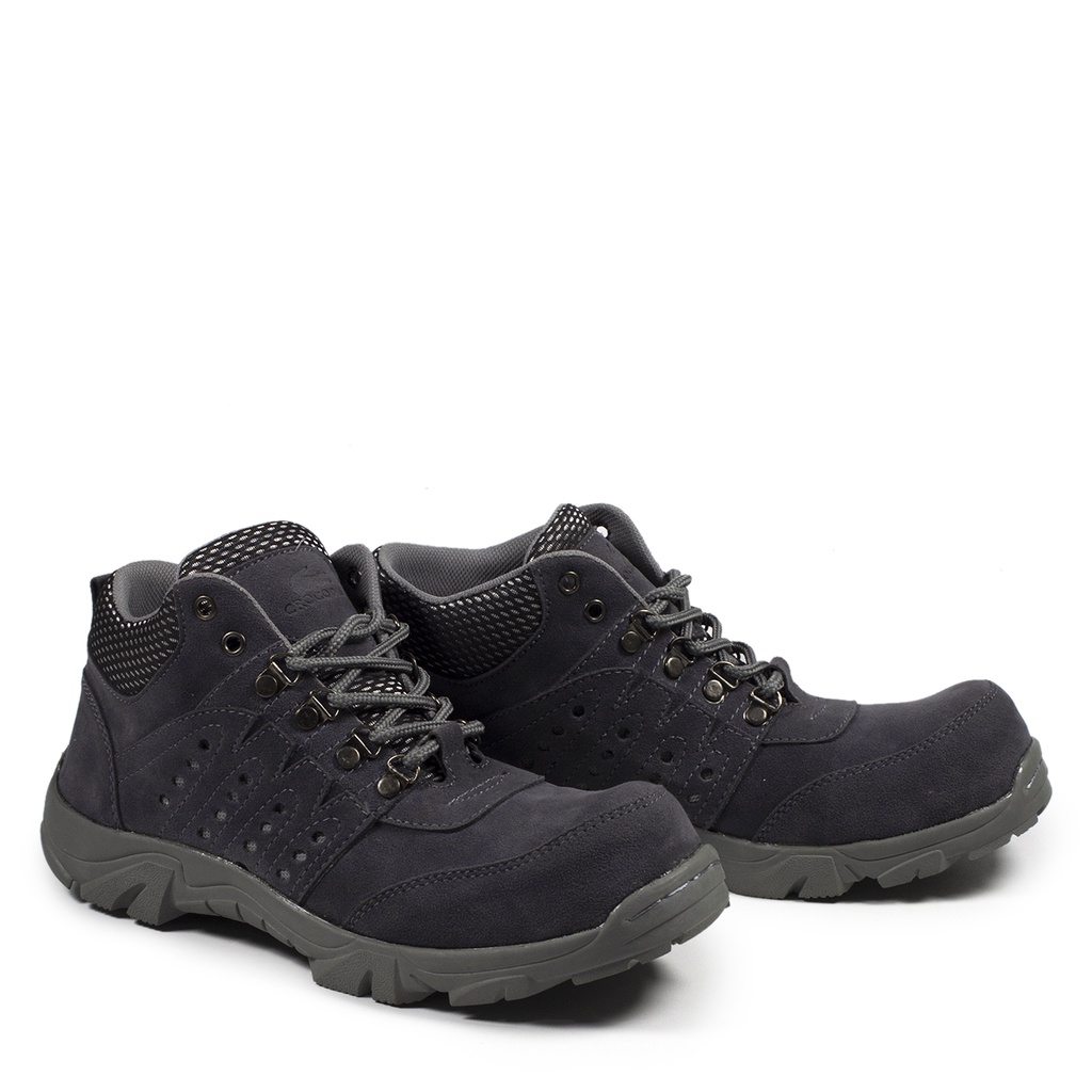 SEPATU SAFETY PRIA OUTDOOR TRACKING, HIKING KERJA LAPANGAN CROCODILE LARMAN LOWW SKYWAY ORIGINAL