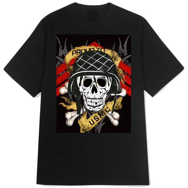 Kaos Proud To USMC Tshirt Unisex