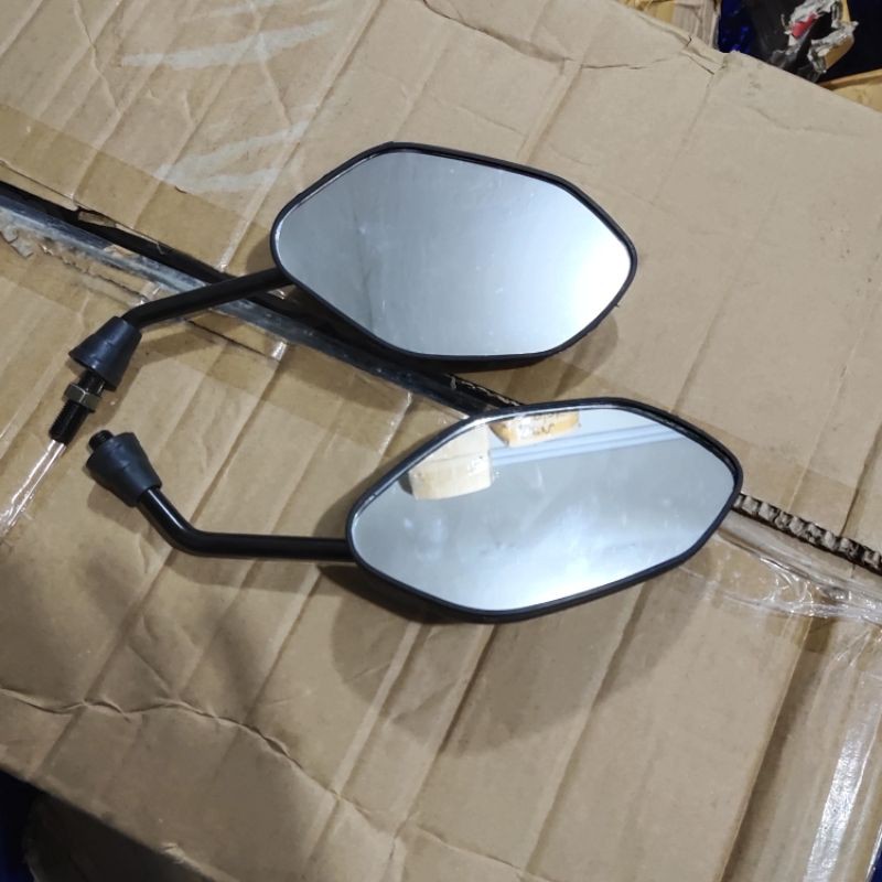 SPION MODEL BEAT STANDAR BLACK DRAT HONDA HARGA SEPASANG