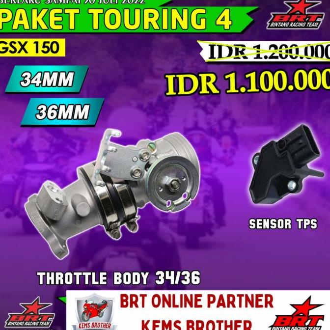 Tb Brt Throttlebody Gsx Fufi Sensor Tps