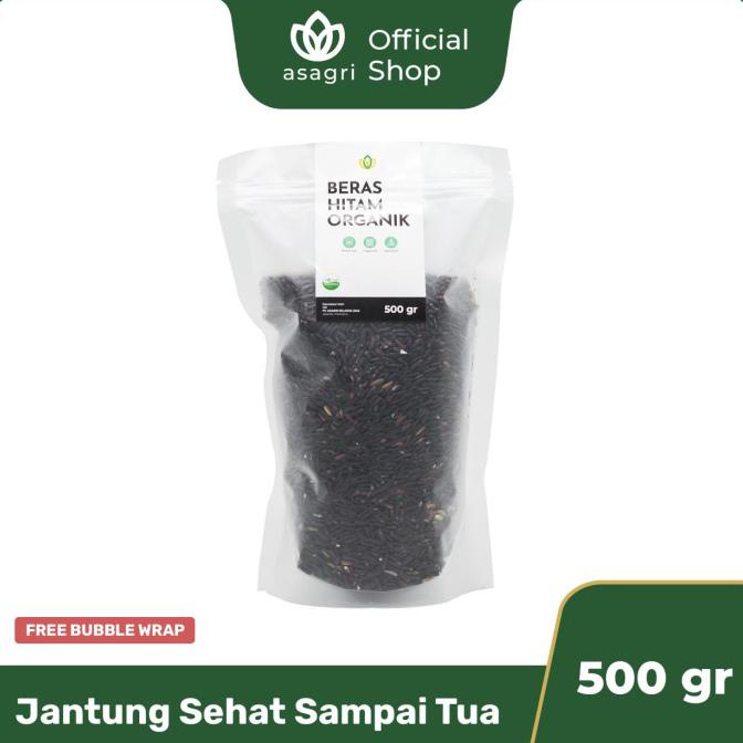 

Cuci Gudang Awal Tahun Beras Hitam Organik Asagri 1 Kg - 500 gram Diskon