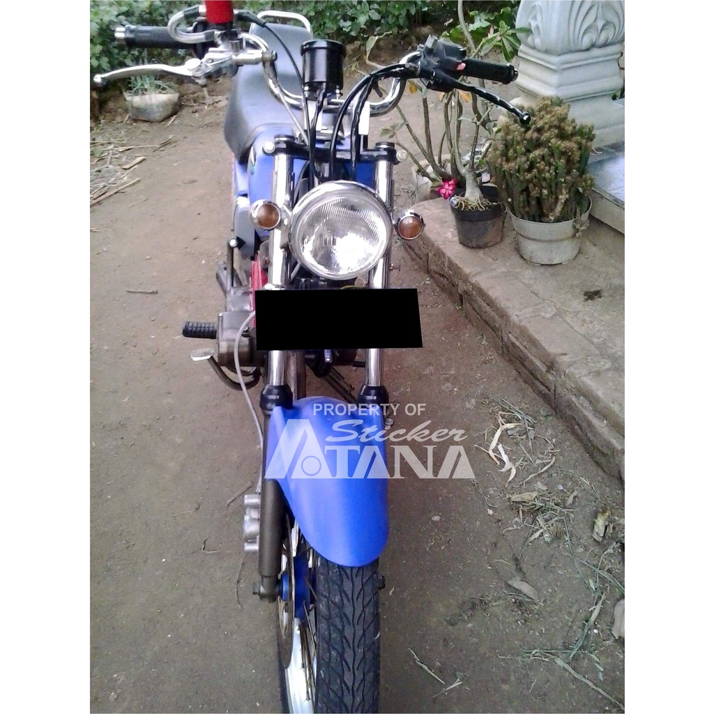 Skotlet Biru Doff Scotlet Dop Stiker Matte Sticker Dof Decal Matt Background Aquarium Motor Mobil