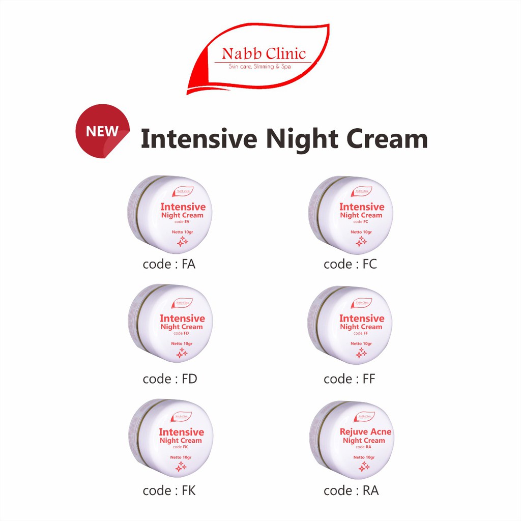 Intensive Night Cream (FA, FC, FD, FK, RA)