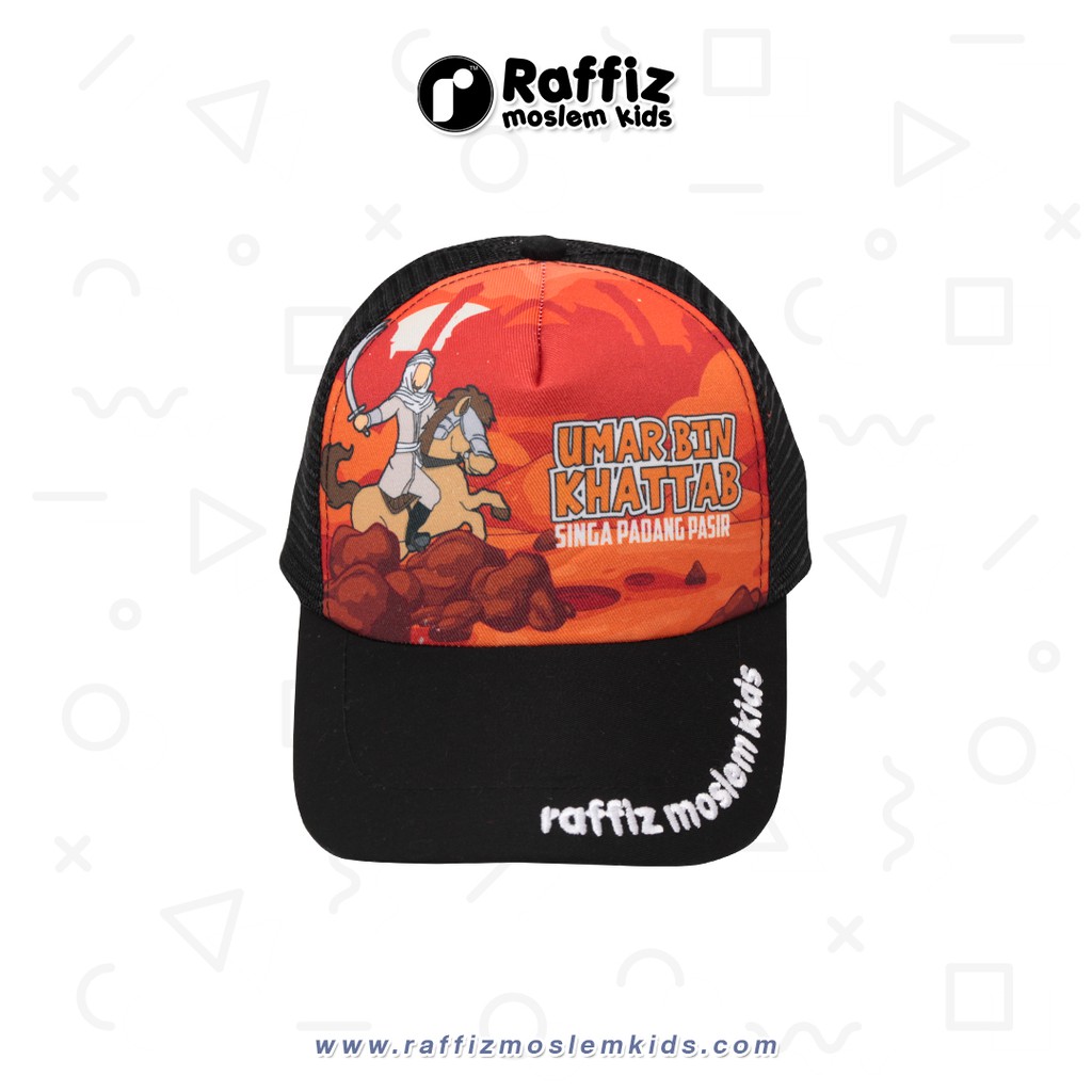 RAFFIZ TOPI DAKWAH / TOPI ISLAMI / TOPI MUSLIM KEREN / TOPI SUNNAH (UMAR BIN KHATTAB)