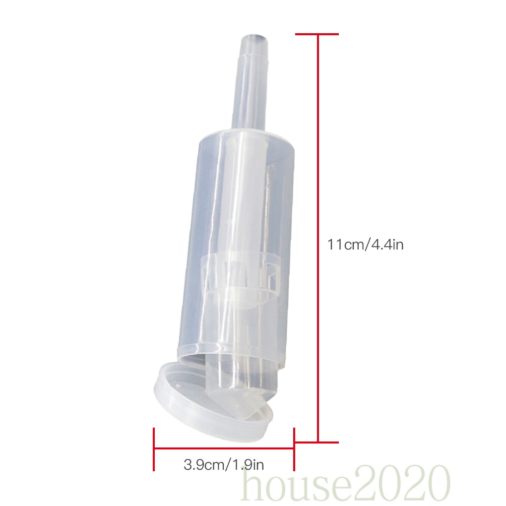 [house2020]One-way Valve Wine Brewing Fermentation Plastic Air Lock Exhaust Valve Home Brew Barrel Tool