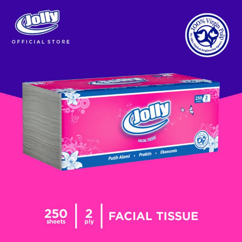 TISU JOLLY FACIAL 250 SHEETS