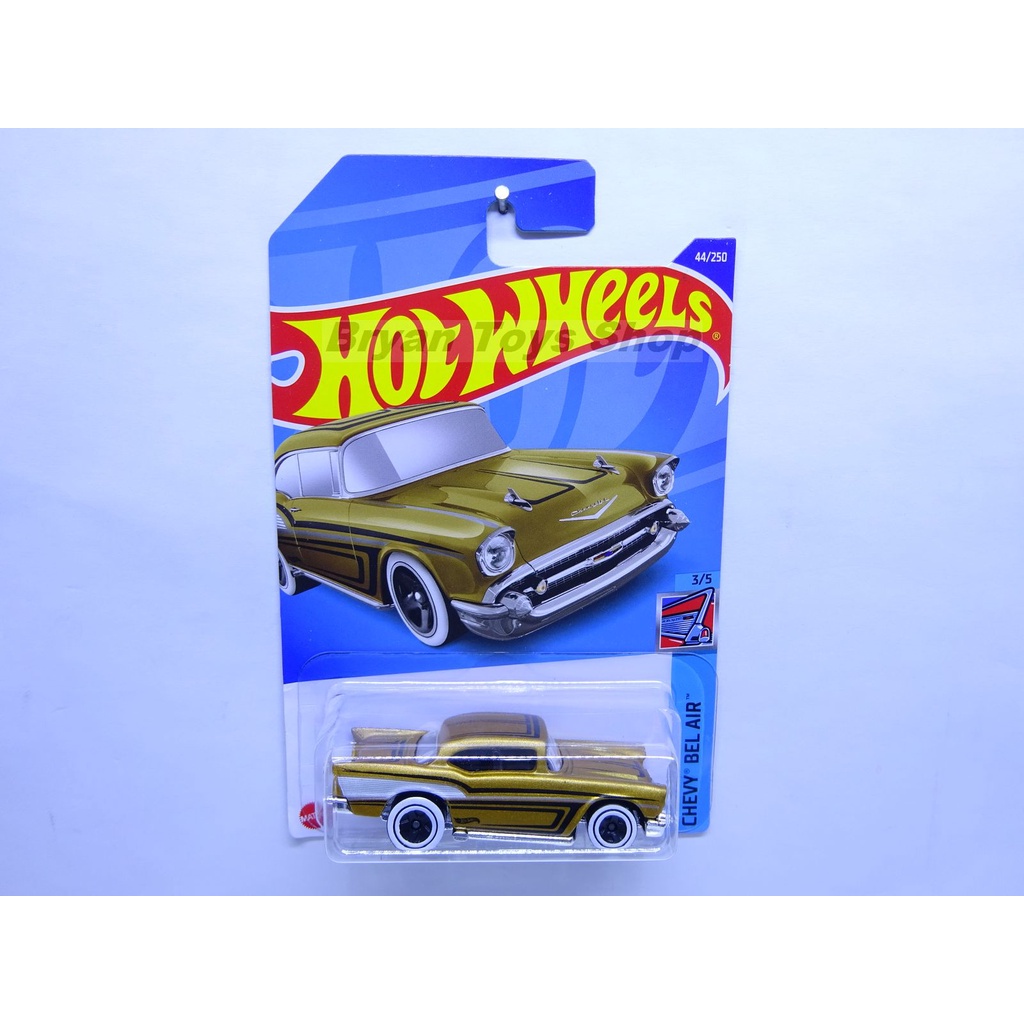 Hot Wheels 57 Chevy Gold