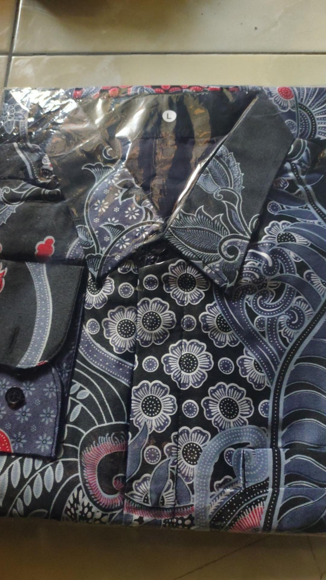 Batik Semi Sutra Furing Batik Clasik Batik Pekalongan Solo Yogyakarta Fashion Batik Pria M L Xl  Xxl