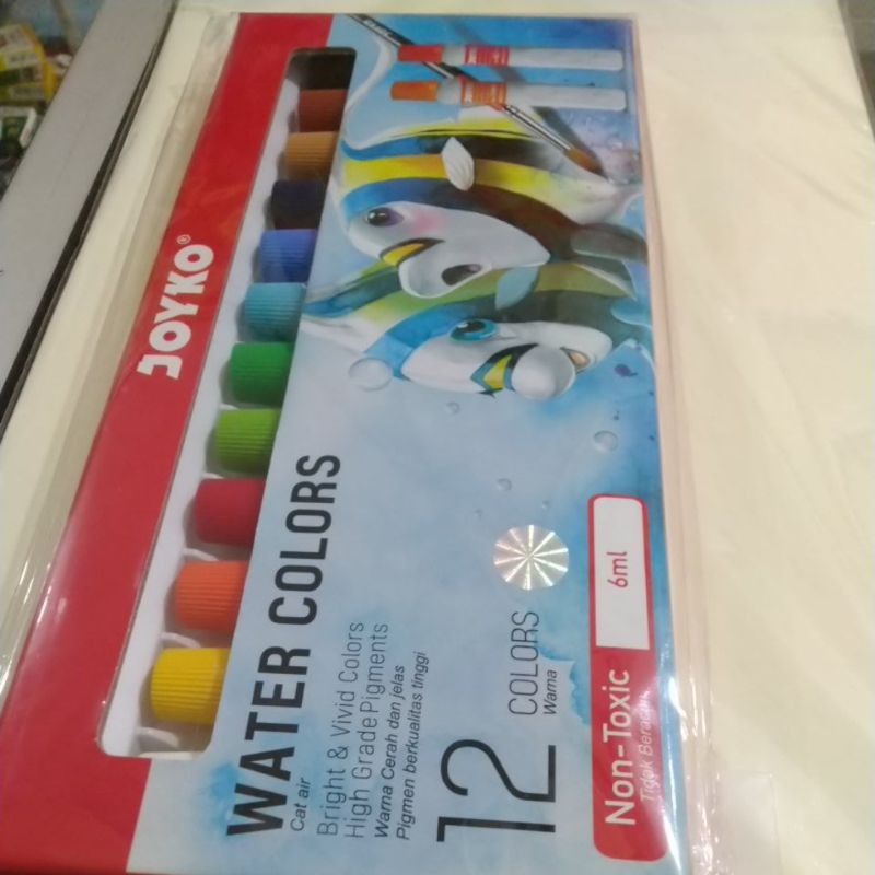 

JOYKO WATER COLOR 12 WARNA CAT AIR