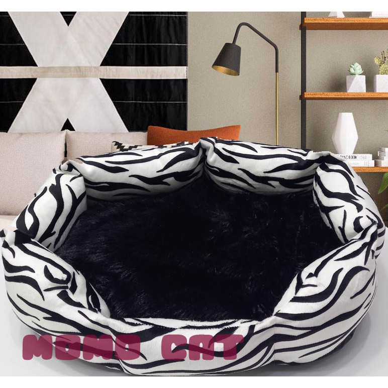 Tempat Tidur kucing/Warm Bed/Bantal Kucing/Pets Bed Motif LV dan Cheetah Kecil