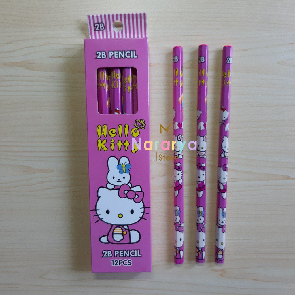 

Pensil Karakter Hello Kitty / Pensil Karakter / Pensil Lucu / Alat Tulis Sekolah