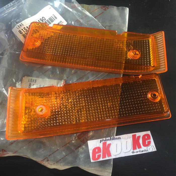Lampu Sein Bemper Starlet Kotak Original - Mika Only R+L