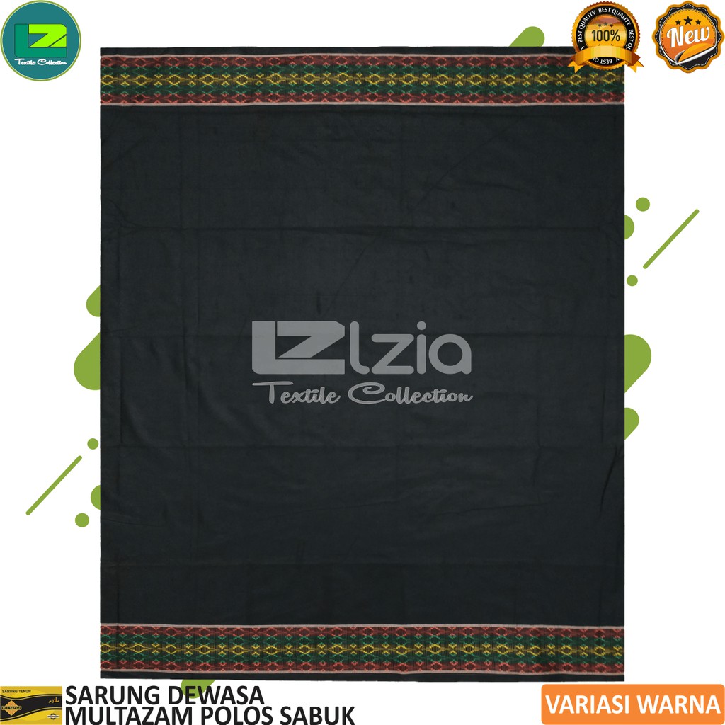 SARUNG DEWASA MOTIF POLOS SONGKET VARIAN WARNA MULTAZAM