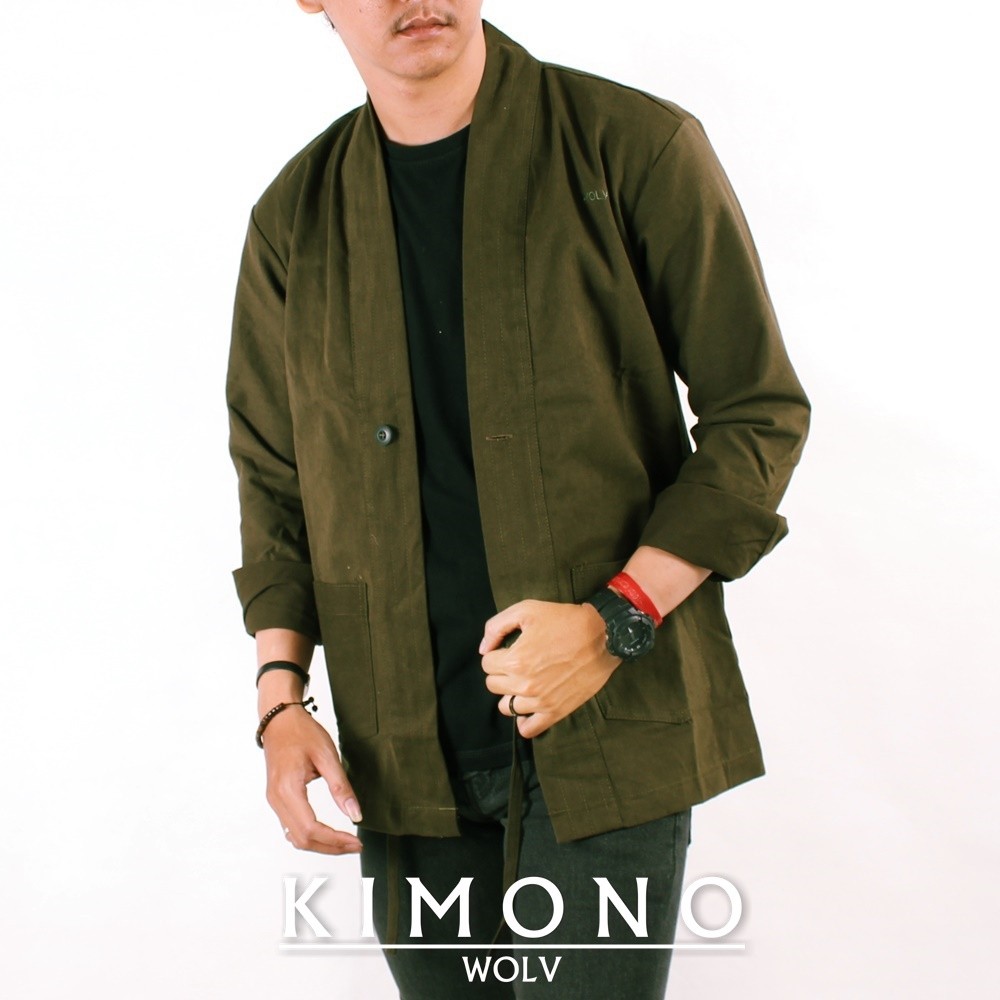 Jaket kimono pria dan wanita unisex