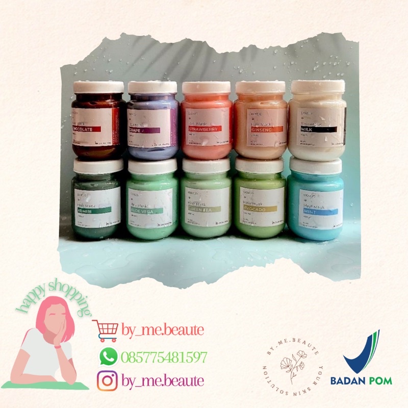 Hair mask BPOM/Hair mask ala salon ACl