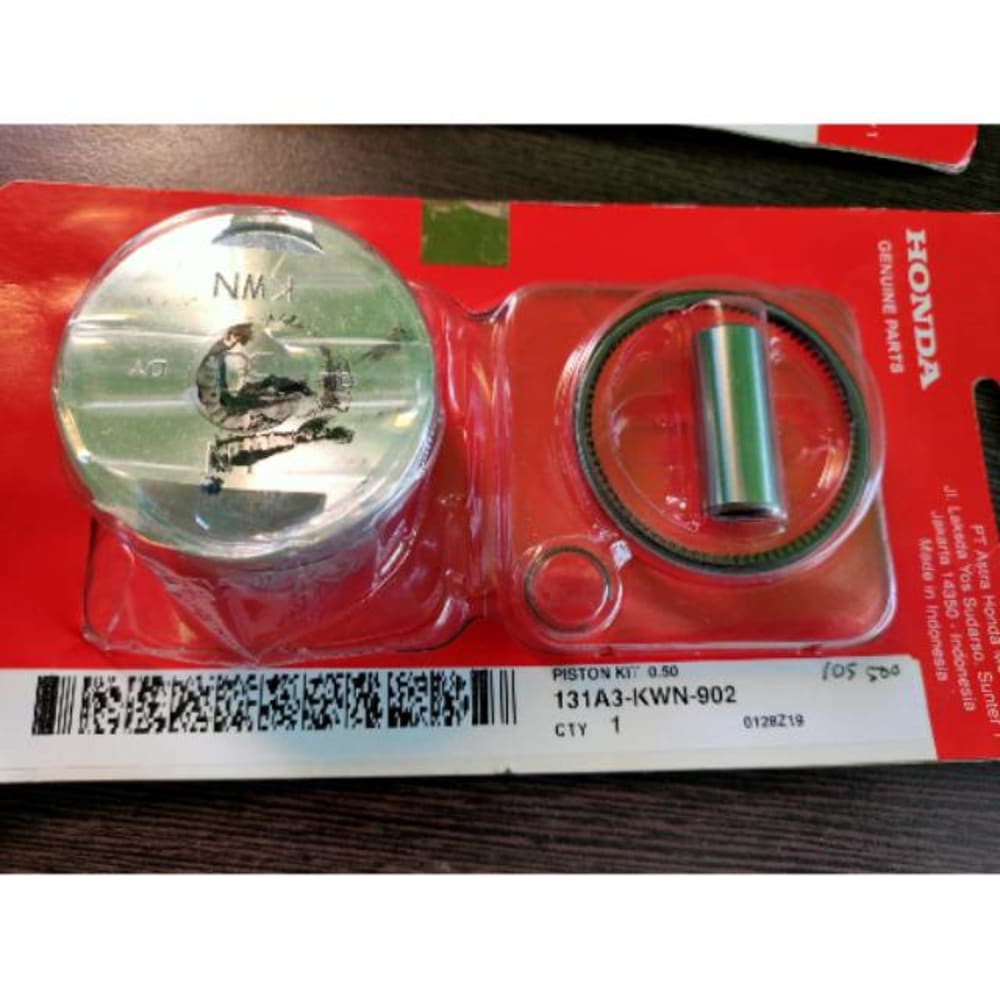 Piston Kit Seher Paket OS 0.50 - Vario 125 Fi (Bukan LED) Asli Honda 131A3KWN902