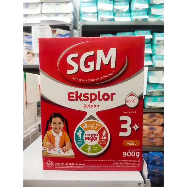 

SGM 3+ Madu / Vanila / Coklat 900gr/400gr