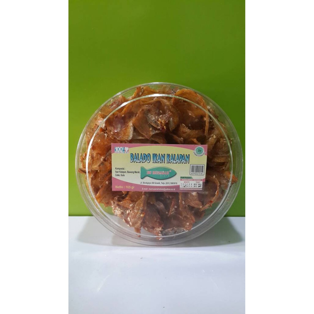 

Balado ikan kalapan