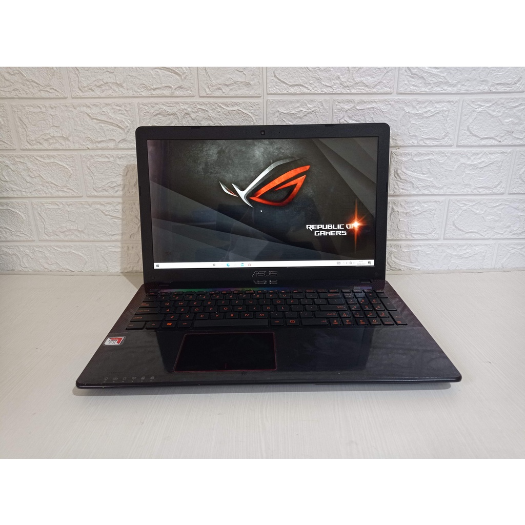 Asus Baby ROG X550IK AMD FX-9830P Gen 7 VGA Radeon RX560 4GB Laptop Gaming Second X550I RX 560 setar