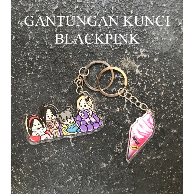 GANTUNGAN KUNCI BLACKPINK / GANTUNGAN KUNCI AKRILIK / GANTUNGAN AKRILIK BLACKPINK