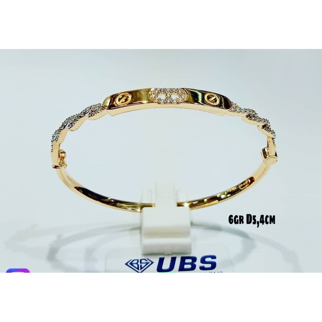 GELANG EMAS KADAR 375 UBS