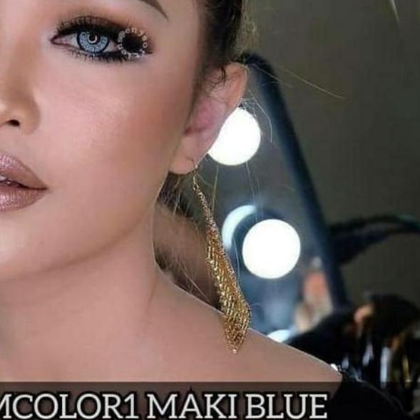 ✻ softlens dreamcolor 1 maki blue ,softlens DC1 MAKI BLUE ☊