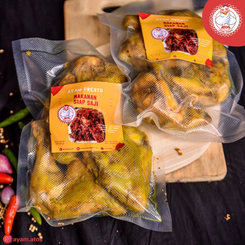 

AYAM PRESTO FROZEN 1 EKOR ISI 4PCS / AYAM REMPAH KHAS ATOS