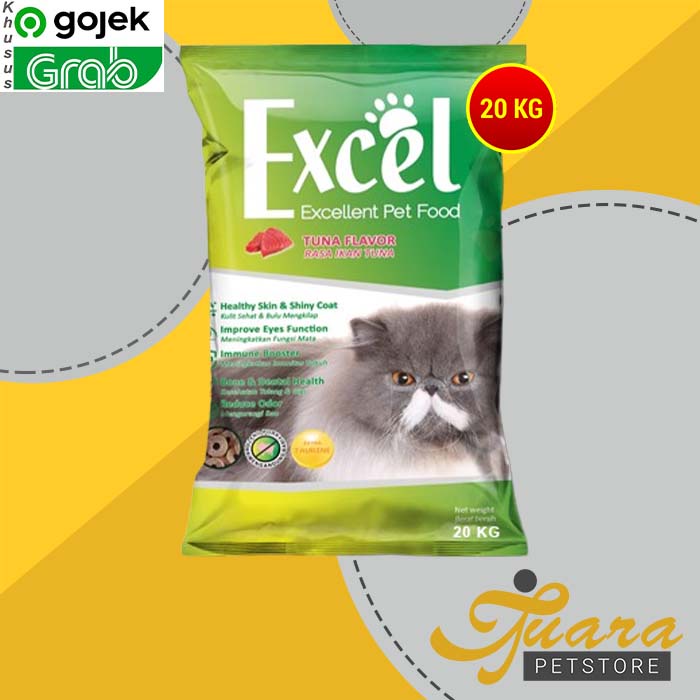 [GOSEND] Makanan Kucing / Cat Food Excel 20 kg