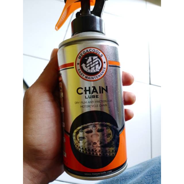 Chainlube/pemebersih rantai megacool 300gr for yamaha/honda/suzuki